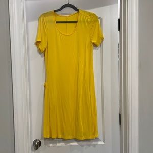 Yellow dress